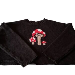 Rue21 Mushroom Knit Sweater | Size XL